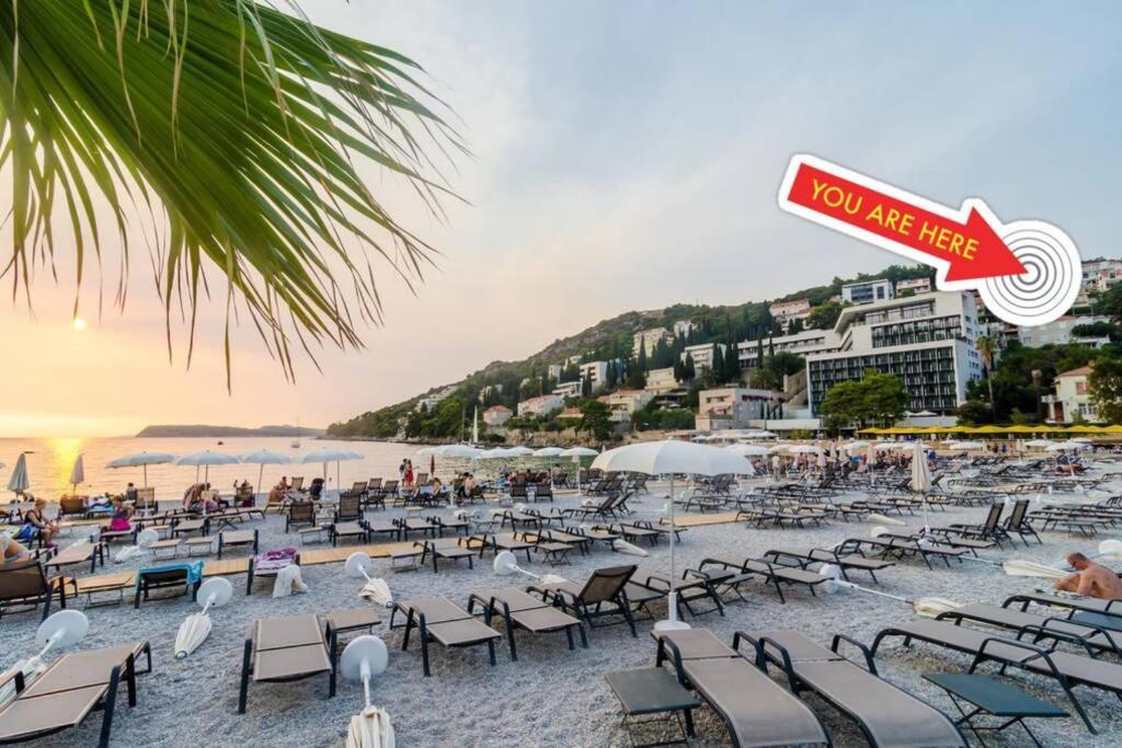 Betanija BayView Studio Apartment Dubrovnik Bagian luar foto